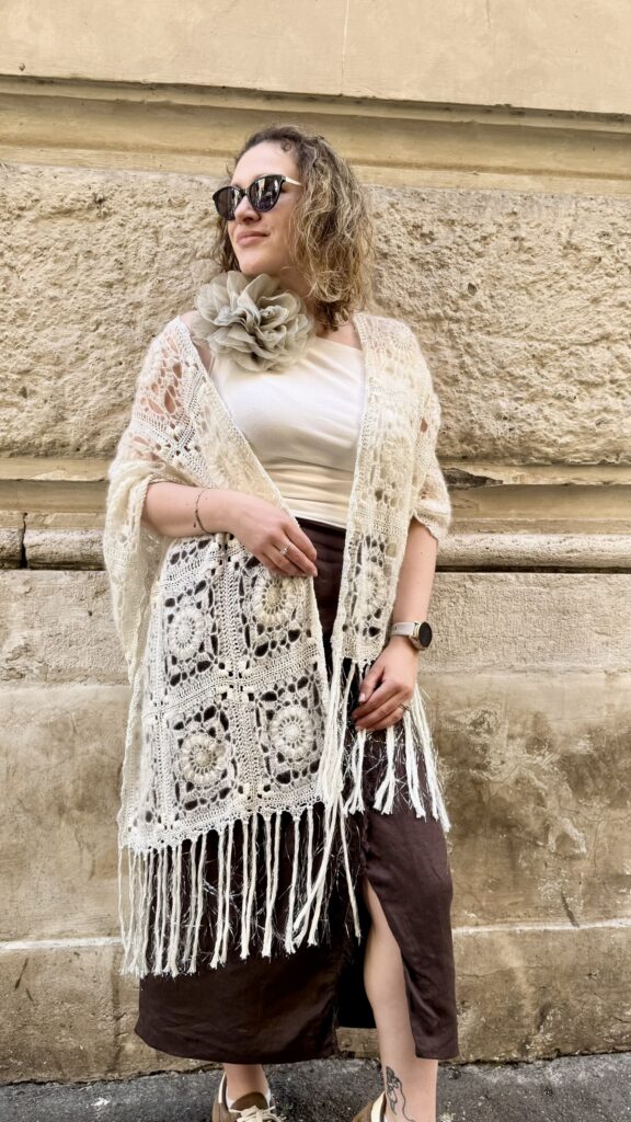 Snowdrop Shawl - Cardigan
