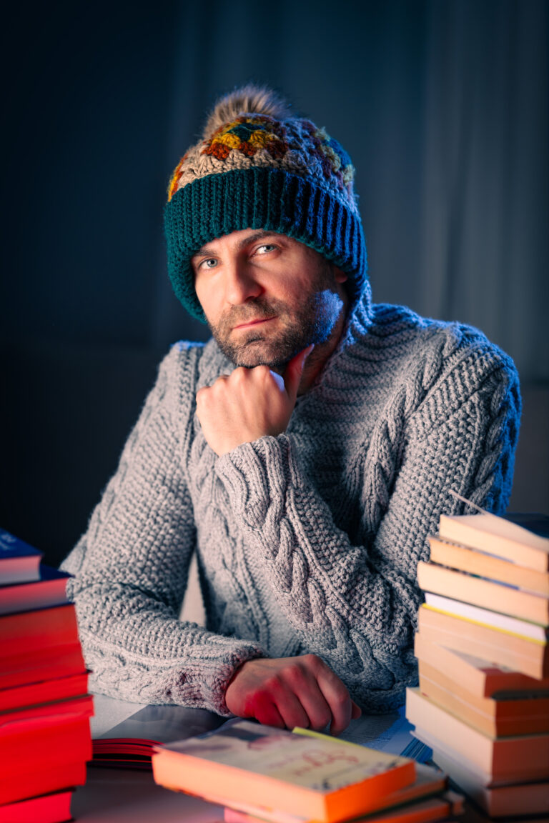Cicka Design Granny Square Hat Male Version