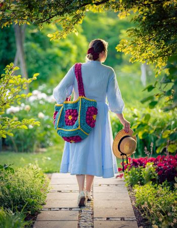 Cicka Design - Floral Square Bag